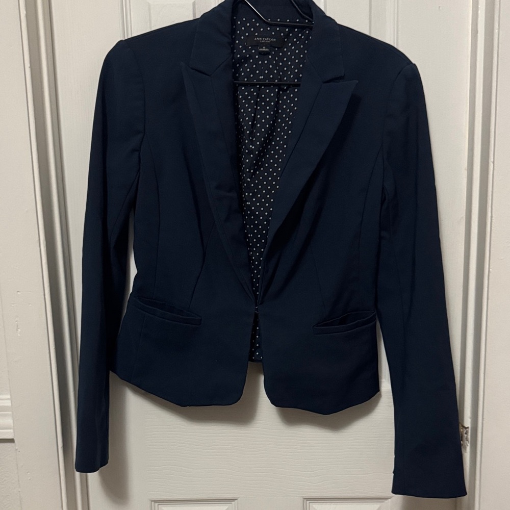 Ann Taylor Midnight Blue Blazer